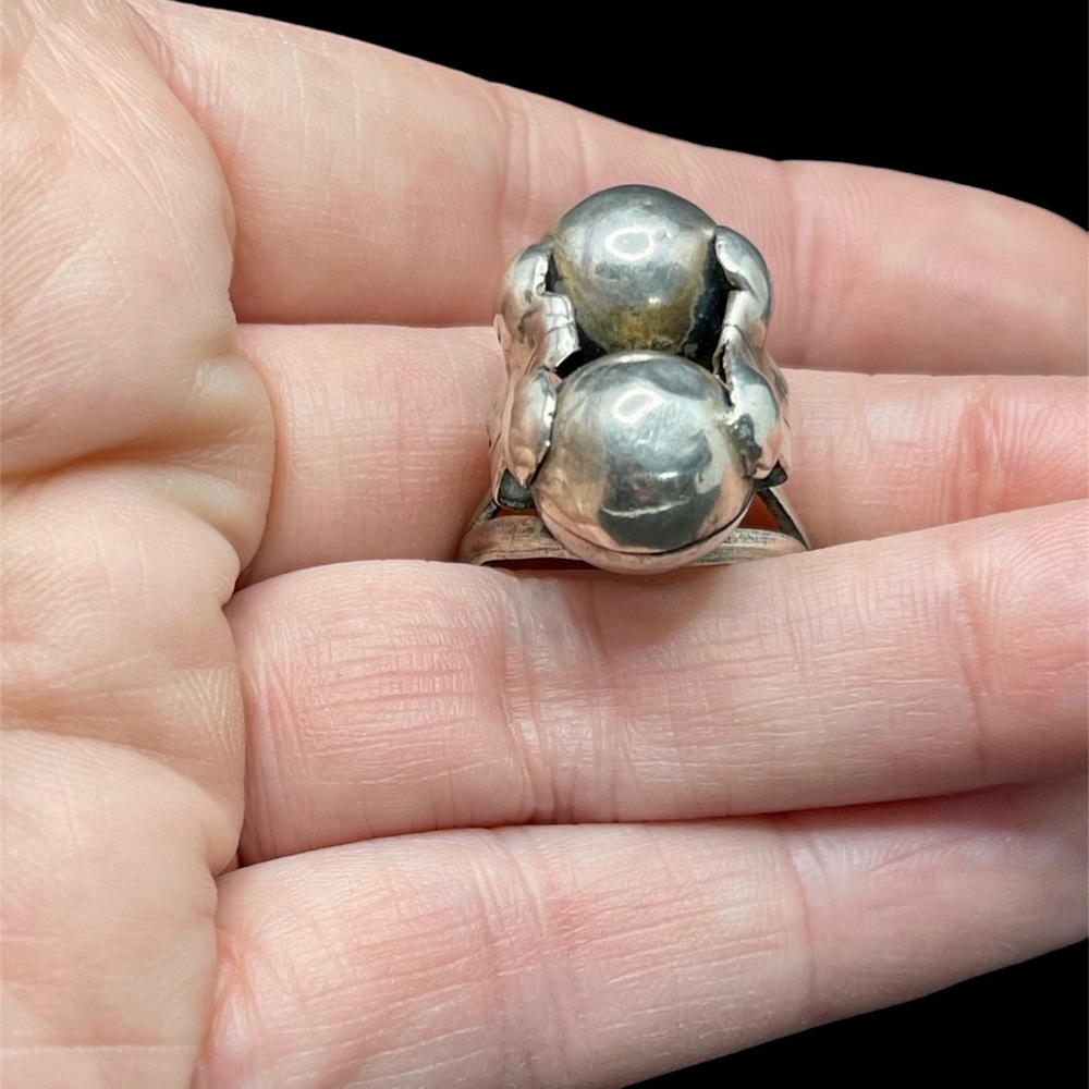 Antique Mexican sterling ring